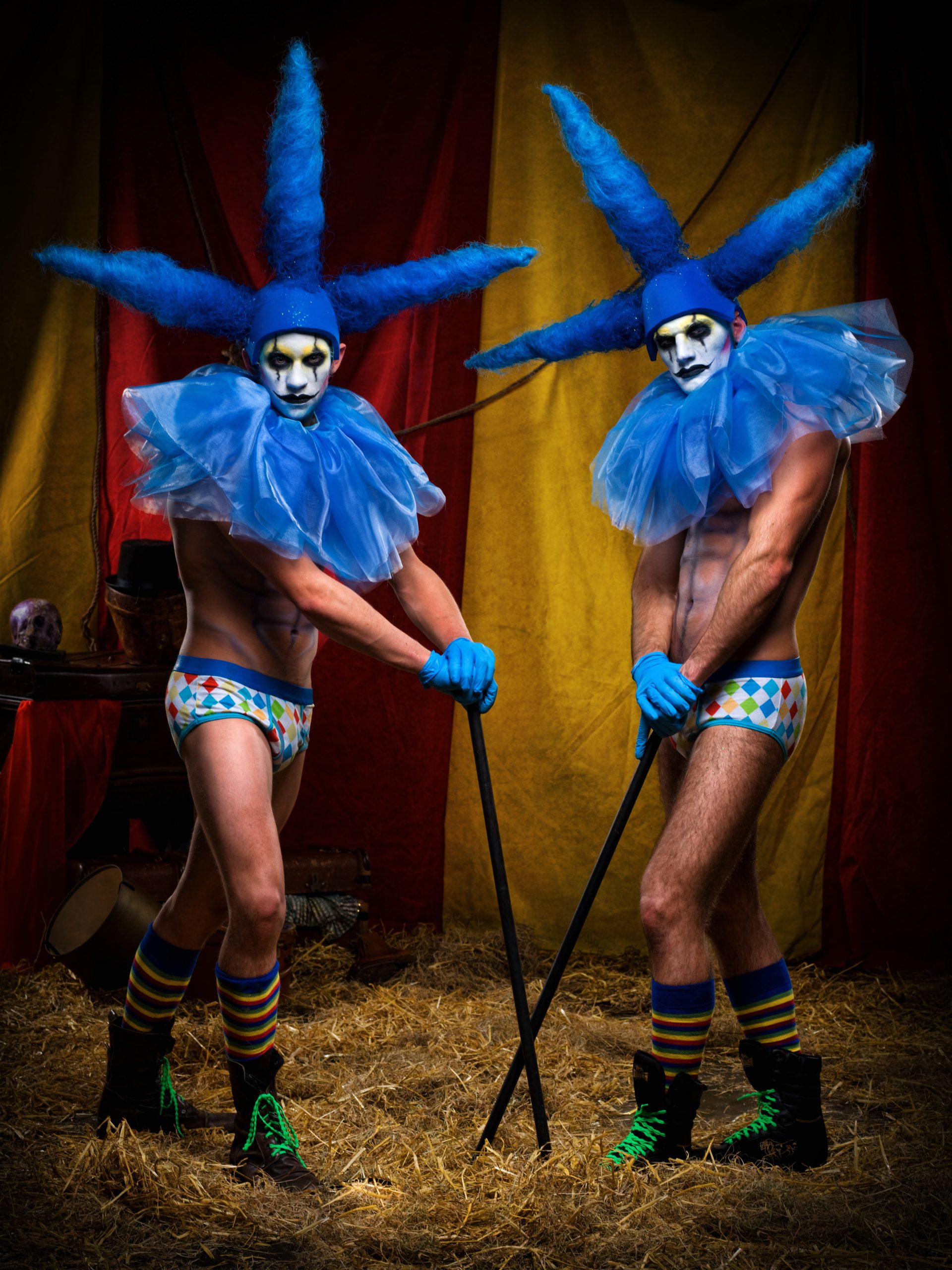 Scary clowns for events circus Coulrophobia