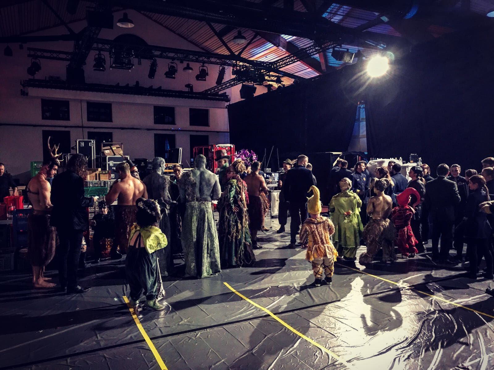 The enchanted fairy tail forest party behind the scenes of the event