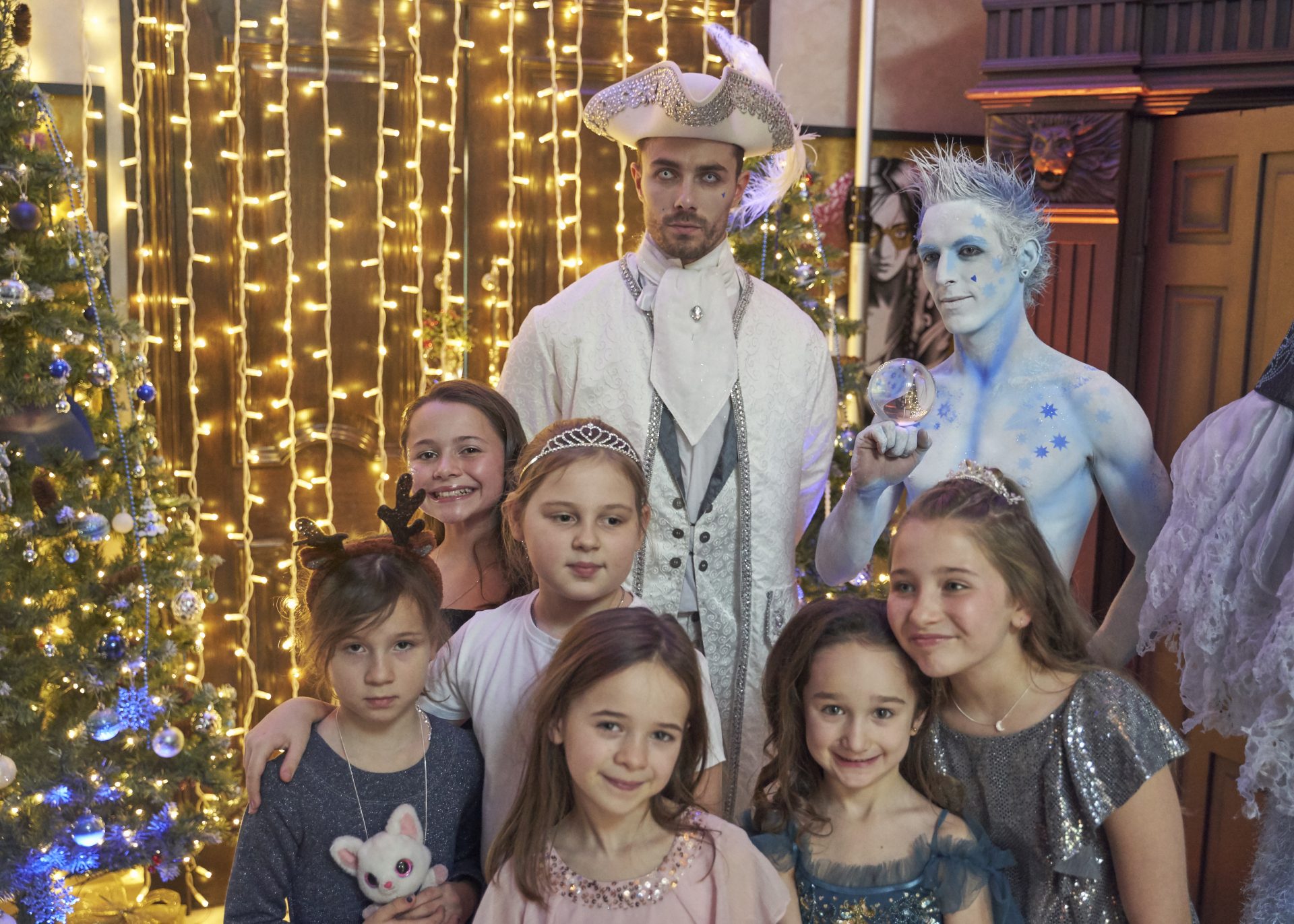 Jack Frost Prince Charming children's christmas party
