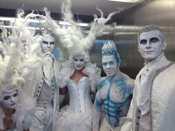 winter themed party costume