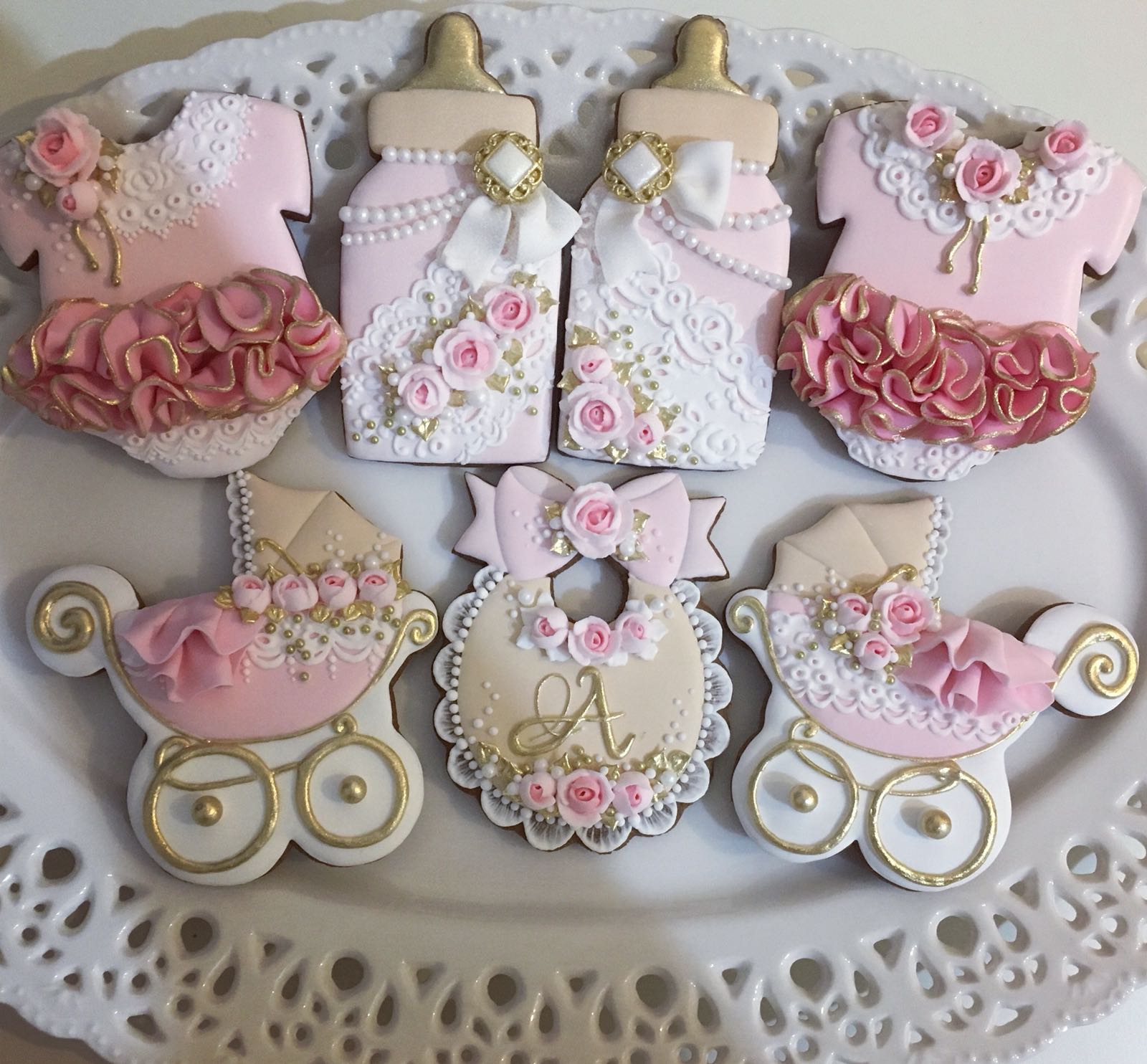 Luxury Iced Biscuits for christenings
