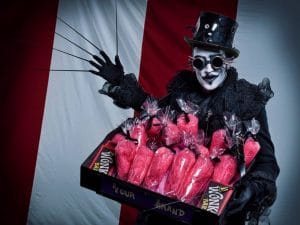 candy floss usherette