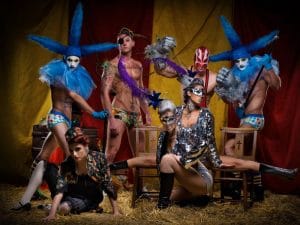Neil Hughes Body Painted Circus Acts and Performers