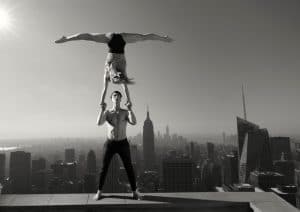 Acrobalance duo