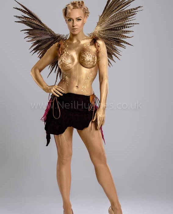 Victoria secret model wings