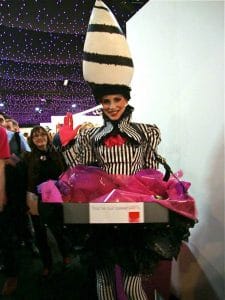 Willy Wonka vintage candy host
