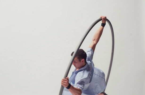 Cyr wheel performers