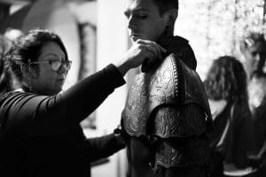 Leather armour fashion