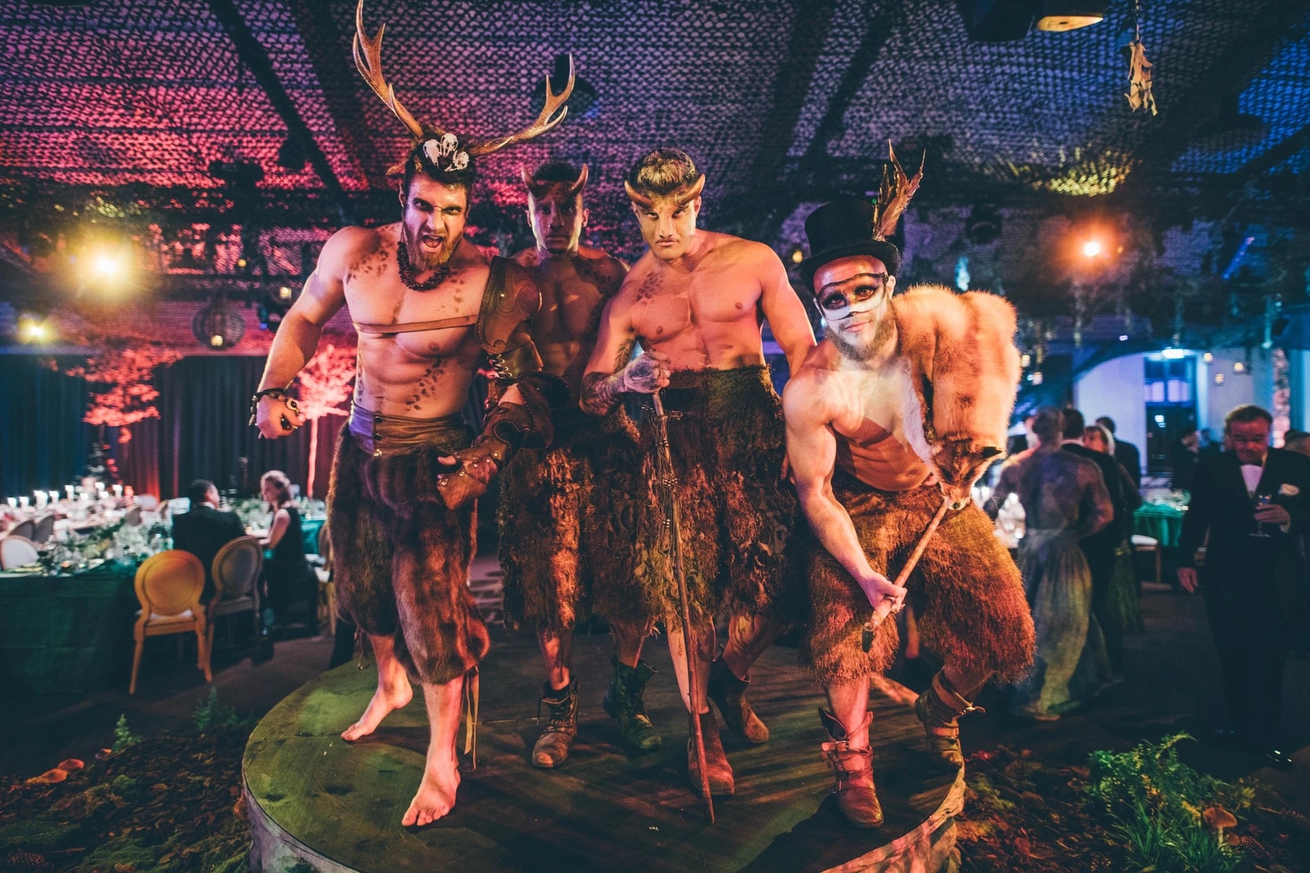 The Enchanted Garden Male Models