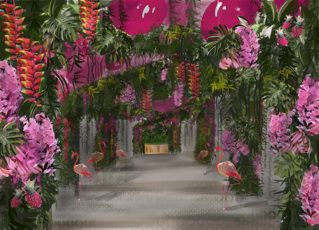 Amie Bone club Tropicana flamingo bar party idea Amie Bone club Tropicana flamingo bar party idea