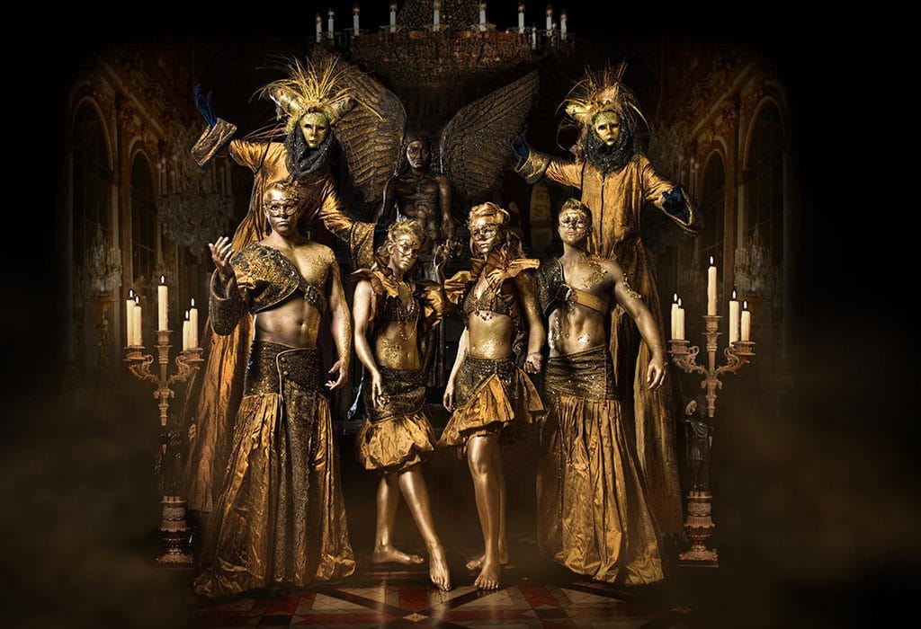 Golden masquerade masked ball Romeo and Juliet party masquerade