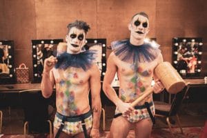 scary clown costume london